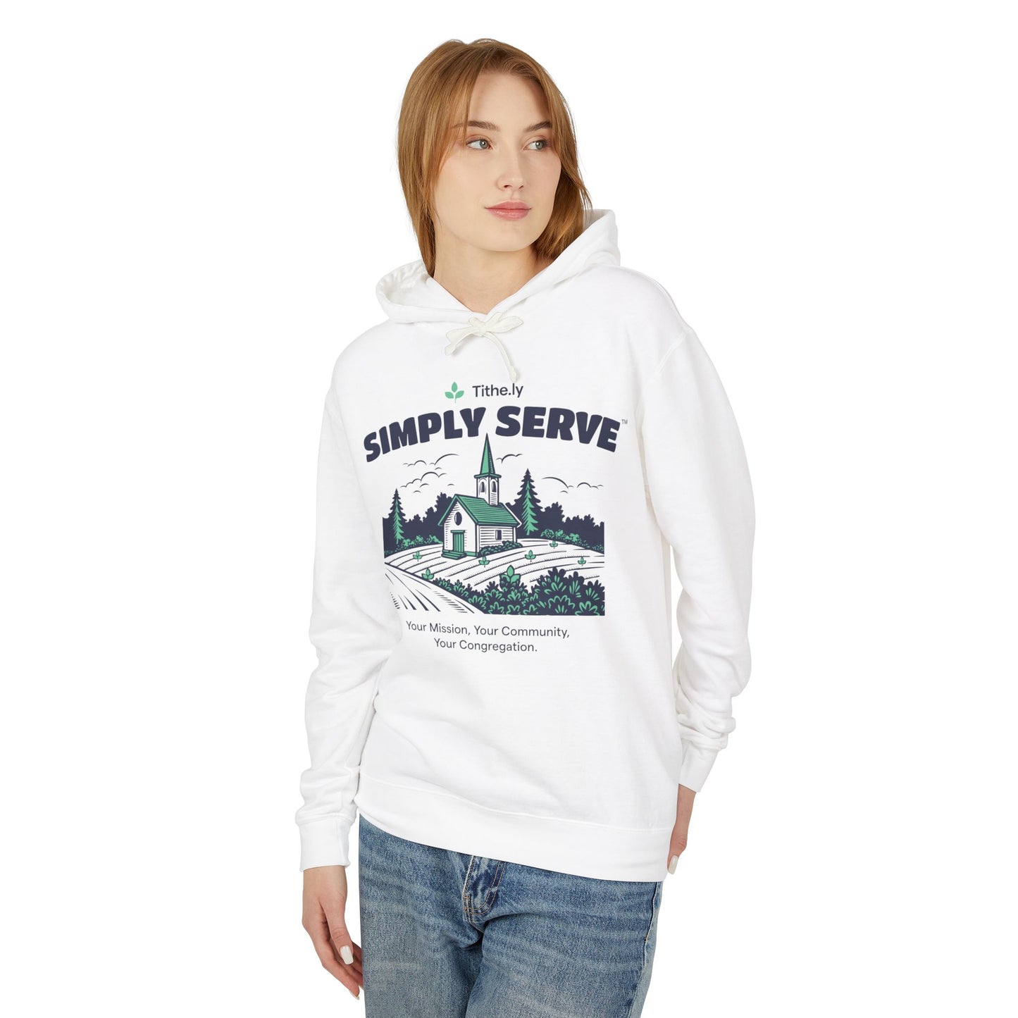 Simply Serve Lightweight Hoodie