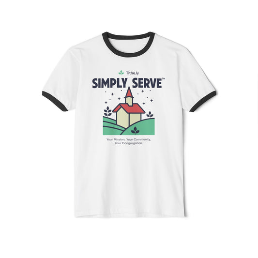 Simply Serve Ringer T-Shirt