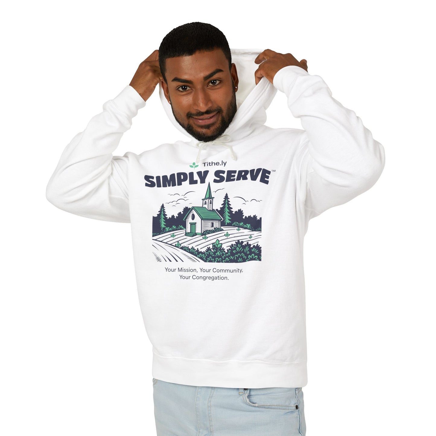 Simply Serve Lightweight Hoodie