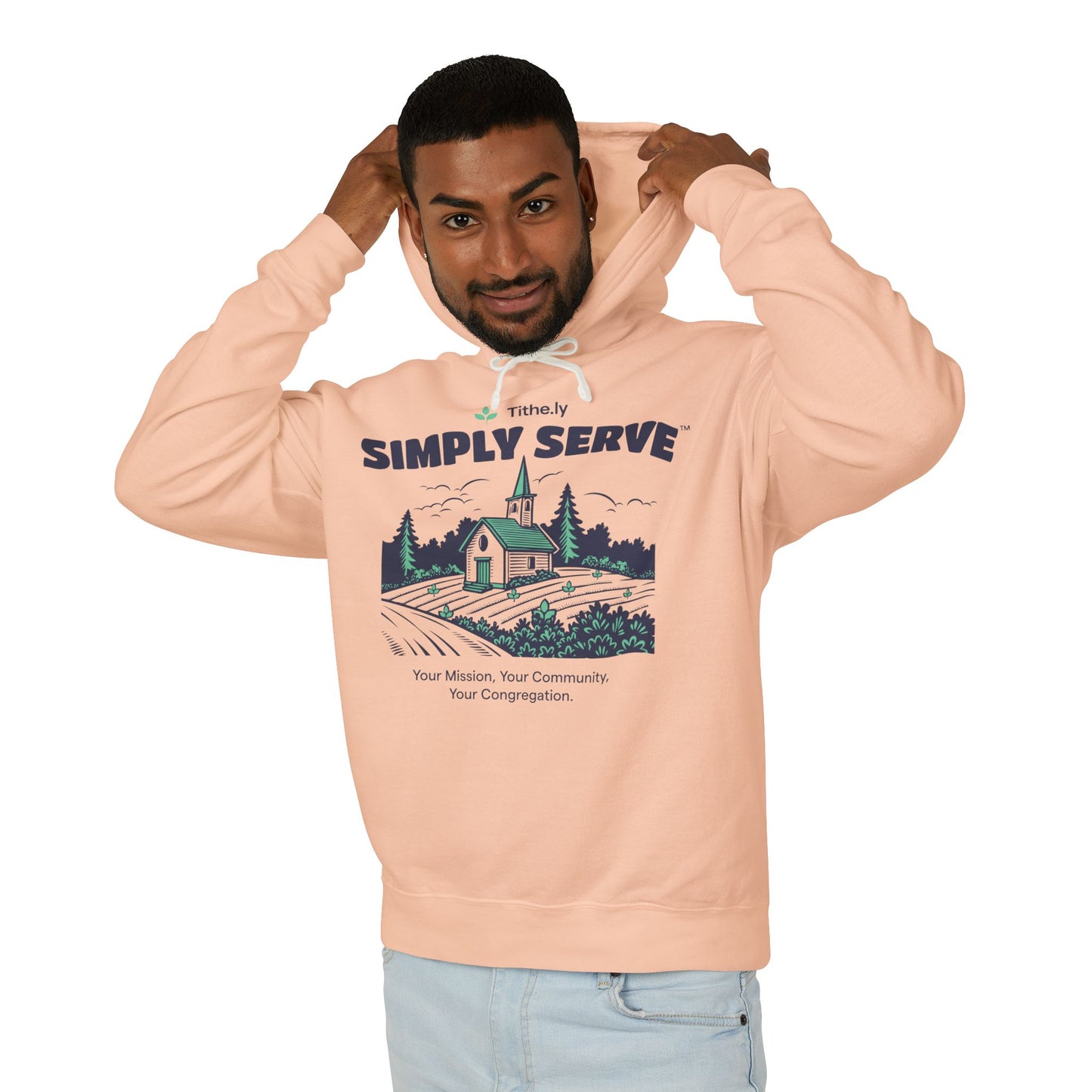 Simply Serve Lightweight Hoodie