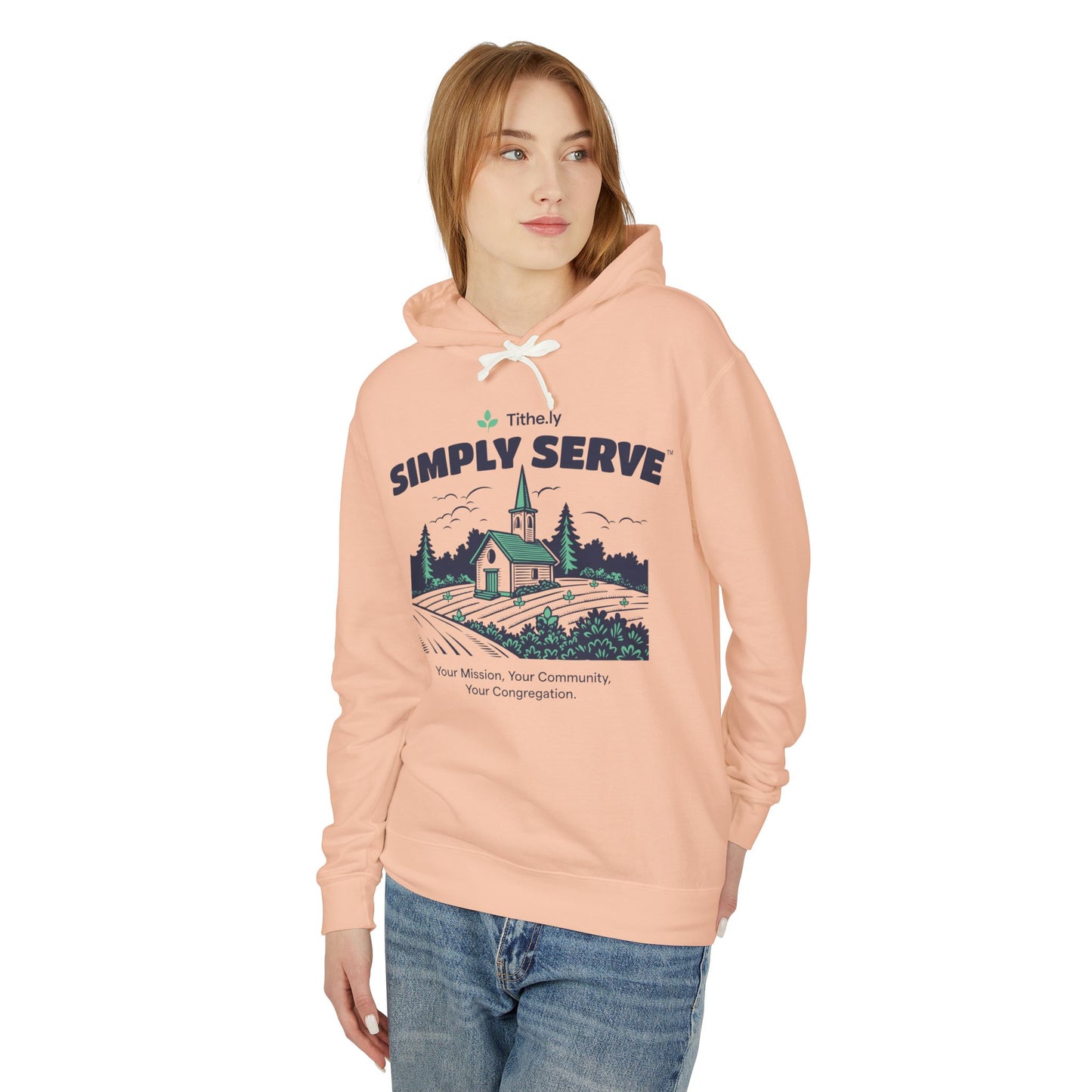 Simply Serve Lightweight Hoodie