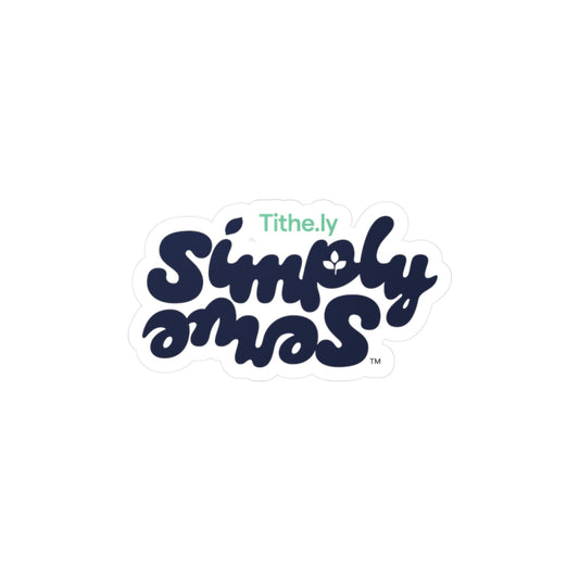 Simply Serve Vinyl Decals