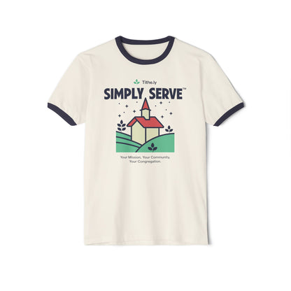 Simply Serve Ringer T-Shirt