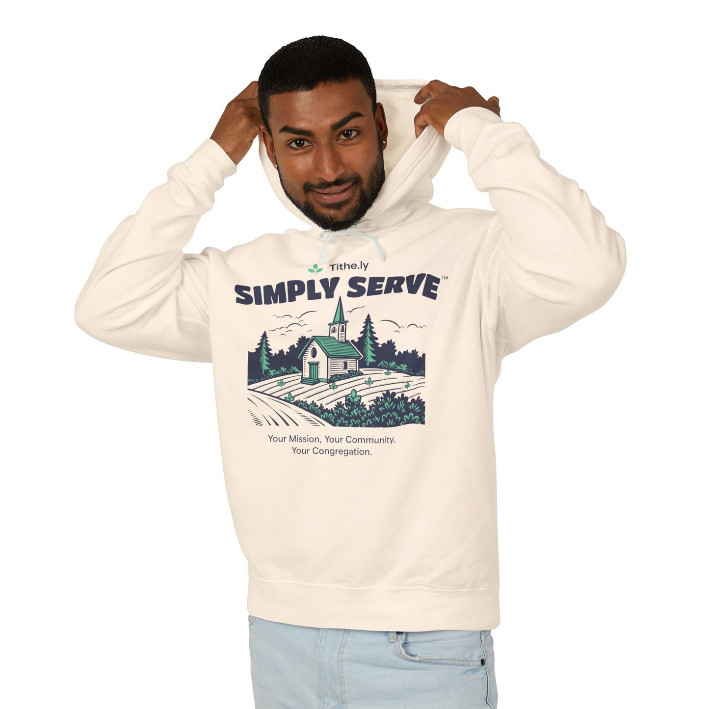 Simply Serve Lightweight Hoodie