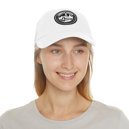 Dad Hat with Leather Patch