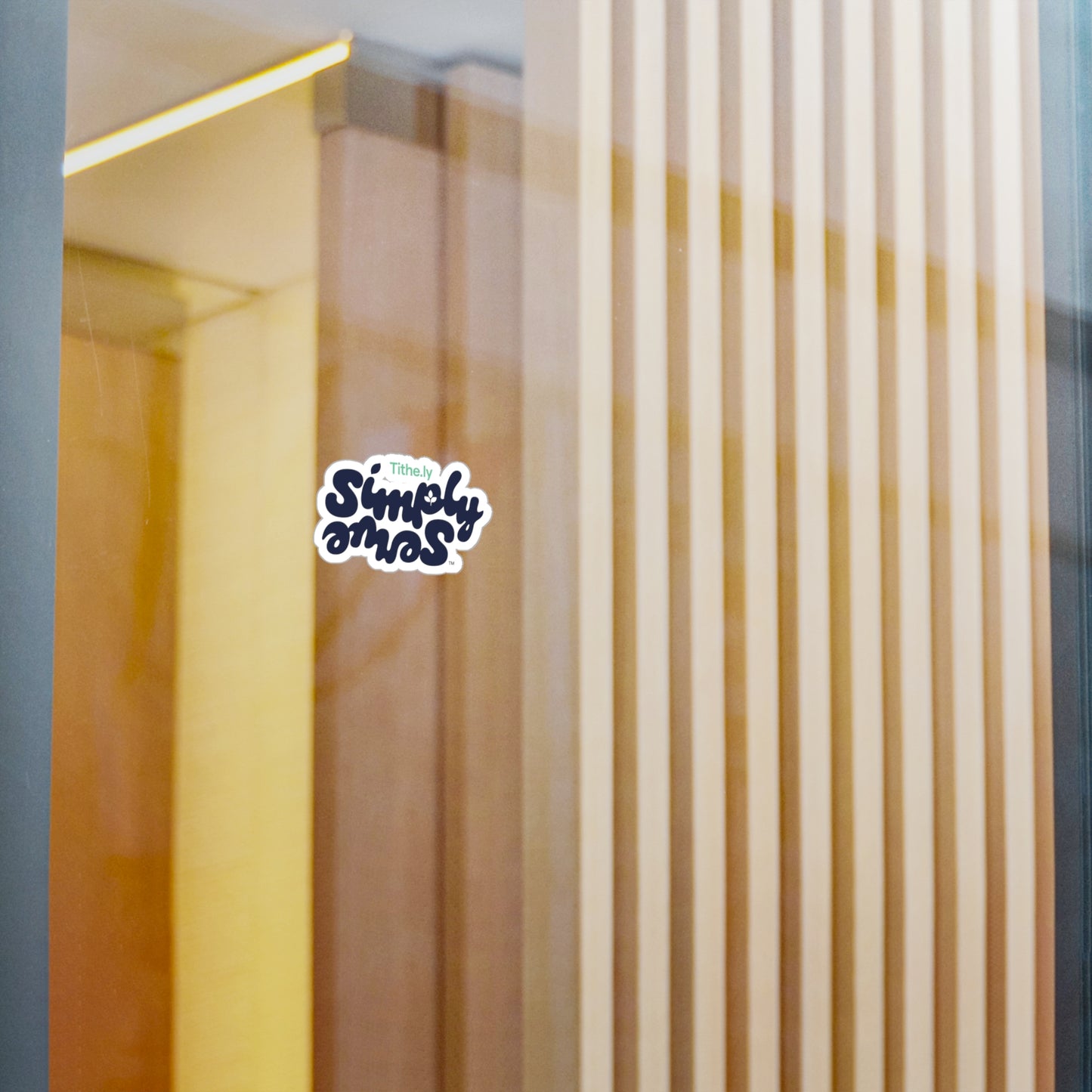 Simply Serve Vinyl Decals