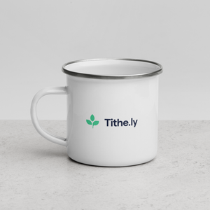 Tithely Enamel Mug